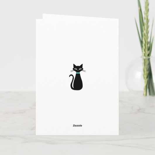 Midden-Eeuw Modern Madness Kaart Pyrex Cats Kitsch (Achterkant)