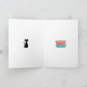 Midden-Eeuw Modern Madness Kaart Pyrex Cats Kitsch (Binnen)