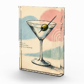 Midden eeuw modern martini pastel minimalistische  fotoblokken (Rechts)