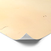 Midden eeuw modern martini pastel minimalistische poster (Hoek)