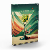 Midden Eeuw Modern Martini Reis Kathedraal Uitzich Fotoblokken (Links)