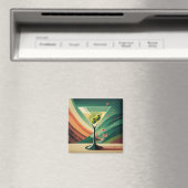 Midden Eeuw Modern Martini Reis Kathedraal Uitzich Magneet (Insitu (Vaatwasser))