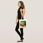 Midden Eeuw Modern Martini Reis Kathedraal Uitzich Tote Bag (Voorkant (model))