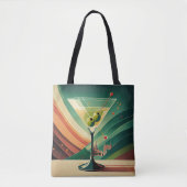 Midden Eeuw Modern Martini Reis Kathedraal Uitzich Tote Bag (Voorkant)
