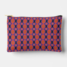 Midden Eeuw Modern Maximaal Zwart Oranje Paars  Etui