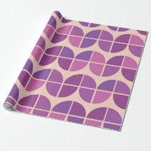 Midden eeuw modern met geometrische roze