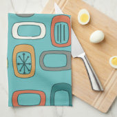 midden eeuw modern , midden - eeuw , kunst , meetk theedoek (Quarter Fold)