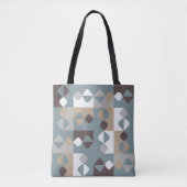 Midden Eeuw Modern - Mint Chocolade Karamel Tote Bag (Voorkant)