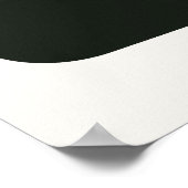 Midden eeuw modern Monstera botanische poster (Hoek)