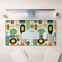 Midden Eeuw Modern Patroon Kleurrijk RETRO