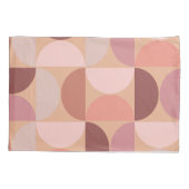 Midden eeuw modern patroon Peach Fuzz Kussensloop (Achterkant)