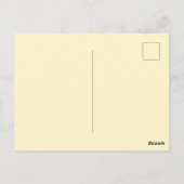 Midden Eeuw Modern Schilderij, Diverse Kleuren Briefkaart (Achterkant)