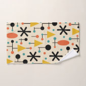 Midden eeuw modern steruitbarsting patroon bad handdoek (Handdoek)