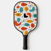 Midden eeuw modern steruitbarsting patroon pickleball paddle (Achterkant)