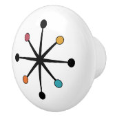 Midden eeuw modern stervormig ontwerp keramische knop (Rechts)