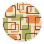 Midden eeuw modern stijl keramische knop (Voorkant)