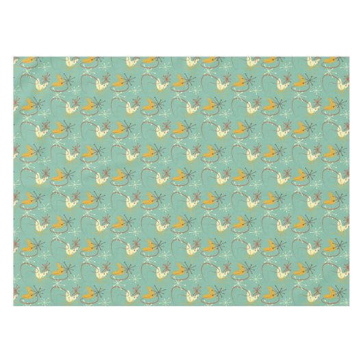 Midden eeuw Modern Stijlvol Tafelkleed (Voorkant (Horizontaal))