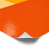 Midden Eeuw Modern Sunrise Bauhaus Martini Perfect Poster (Hoek)