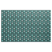 Midden eeuw modern zonneschijn teal stof (Yard (91,4 cm))