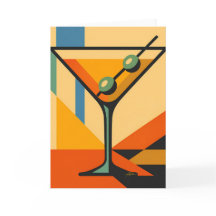 Midden eeuw modern zonsopgang Bauhaus Martini