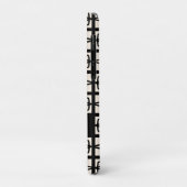 Midden eeuw moderne atomische jaren 1950 Retro gep Case-Mate iPhone Case (Achterkant/links)