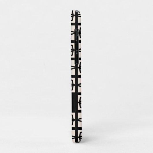 Midden eeuw moderne atomische jaren 1950 Retro gep Case-Mate iPhone Case (Achterkant/links)