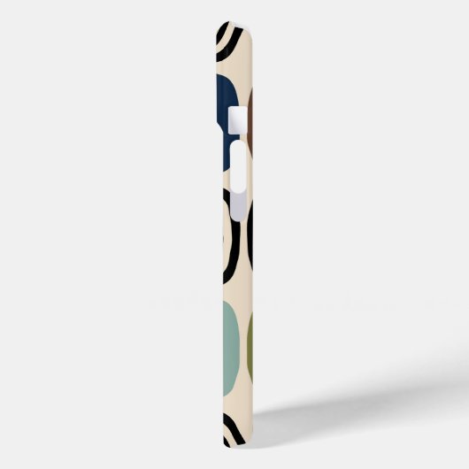 Midden eeuw moderne atoomtijd Case-Mate iPhone case (Achterkant / Links)