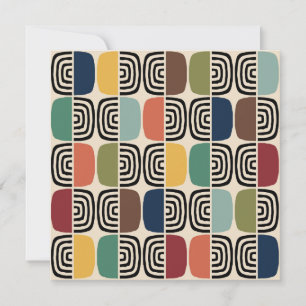 Midden eeuw moderne atoomtijd kaart