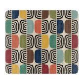 Midden eeuw moderne atoomtijd snijplank (Voorkant)