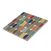 Midden eeuw moderne atoomtijd tegeltje (Zijkant)