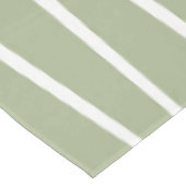 Midden eeuw moderne atoomvormen groen, rood tafelkleed (Gekanteld)