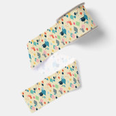 Midden eeuw moderne cocktails grosgrain lint (Achterkant)