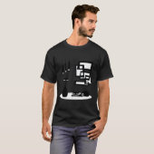 Midden eeuw moderne katten en atomisch t-shirt (Voorkant volledig)