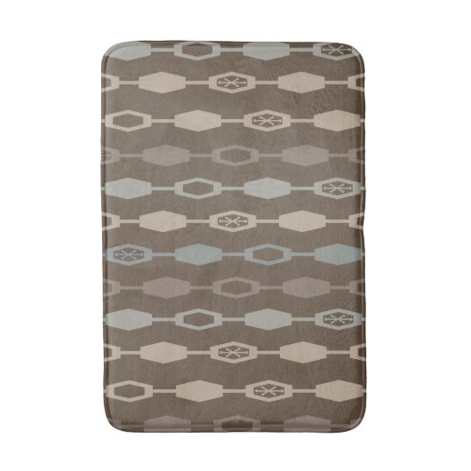 Midden eeuw moderne ketens aarde tonen badmat (Voorkant Verticaal)