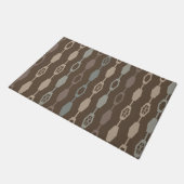 Midden eeuw moderne ketens aarde tonen deurmat (Schuin)