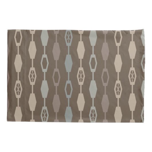 Midden eeuw moderne ketens aarde tonen kussensloop (Achterkant)