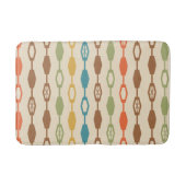 Midden eeuw moderne ketens veelkleurig badmat (Voorkant)