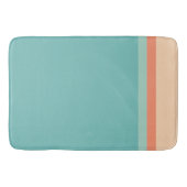 Midden eeuw moderne kleuren badmat (Voorkant)