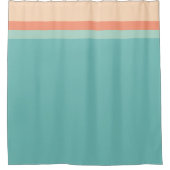 Midden eeuw moderne kleuren douchegordijn (Voorkant)