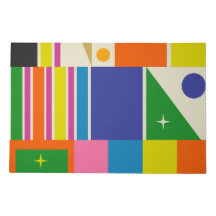 Midden-eeuw moderne kleurrijke atomaire metastase