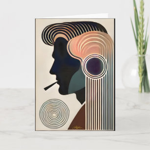 Midden eeuw moderne kunst bezinning kaart