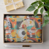 Midden eeuw moderne kunst, naam, elke verjaardag tissuepapier (Geschenk)