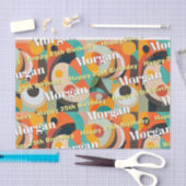 Midden eeuw moderne kunst, naam, elke verjaardag tissuepapier (Craft)