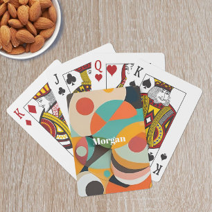 Midden eeuw moderne kunst, Naam, Geometrisch Pokerkaarten