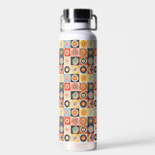 Midden eeuw moderne kunst waterfles (Achterkant)