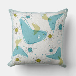 Midden eeuw moderne Starburst + Google kussen