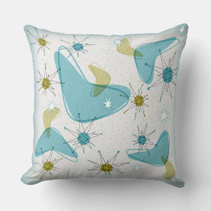 Midden eeuw moderne Starburst + Google kussen