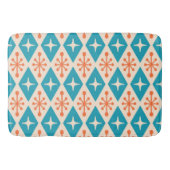 Midden-eeuw moderne Starburst patroon Badmat (Voorkant)