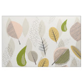 Midden eeuw moderne vallende bladeren stof (Fat Quarter)