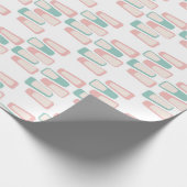 Midden Eeuw Patroon Cadeaupapier (Hoek)